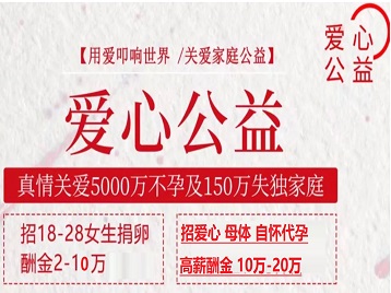 南京捐卵助孕生子 爱心志愿者招募